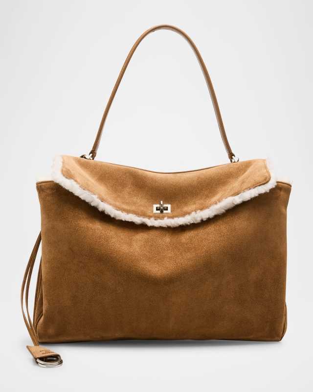 Rodeo Large Suede Shoulder Bag